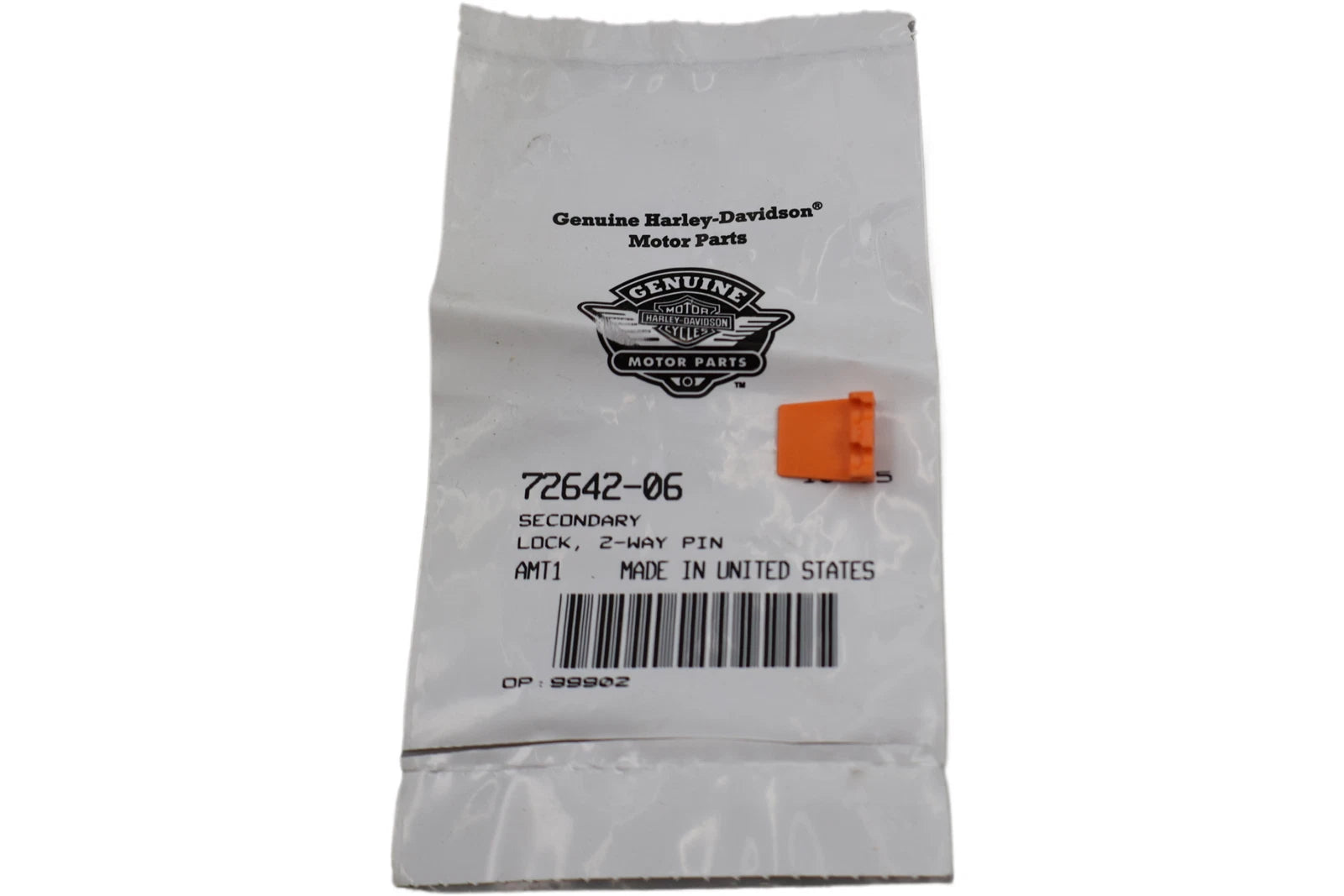 OEM Secondary Lock 2-Way Pin for Harley-Davidson (72642-06)