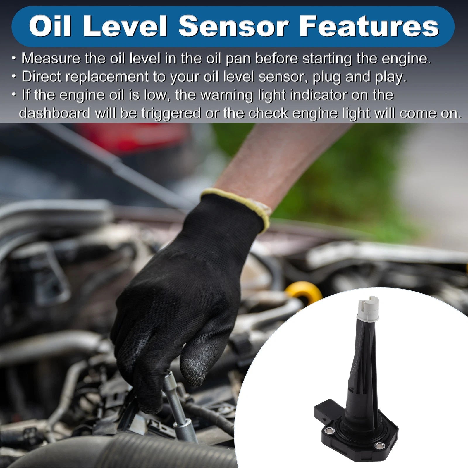 Engine Oil Level Sensor Replacement for Mercedes-Benz CLA45 AMG (2013–2019)