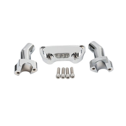 3.5" Handlebar Riser Top Clamp Chrome for Harley Sportster XL Softail