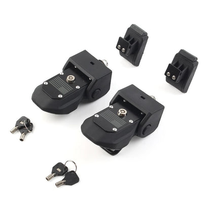 Engine Lock Hood Latches Catch for Jeep Wrangler JL (2018–2023) Black
