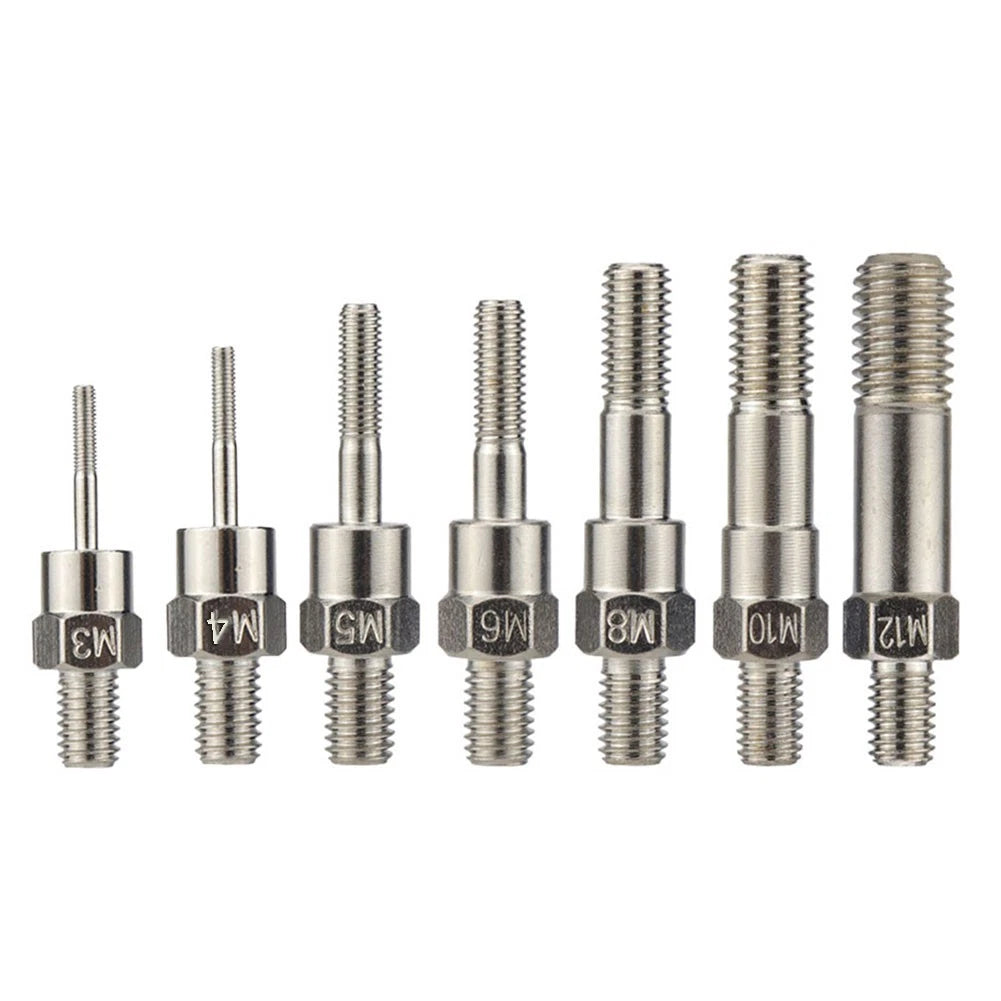 Set of 4 Rivet Pull Rod Screws for M3-M10 Rivets