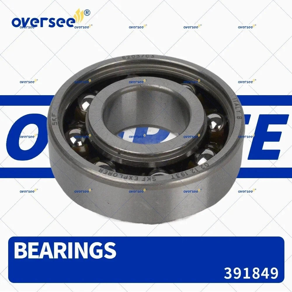 Crankshaft Ball Bearing Lower for Evinrude Johnson BRP Outboard (0391849, 6203/C3)