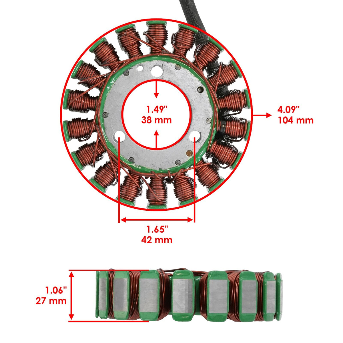 Stator Replacement for Suzuki SV650 SV650S 1999–2002