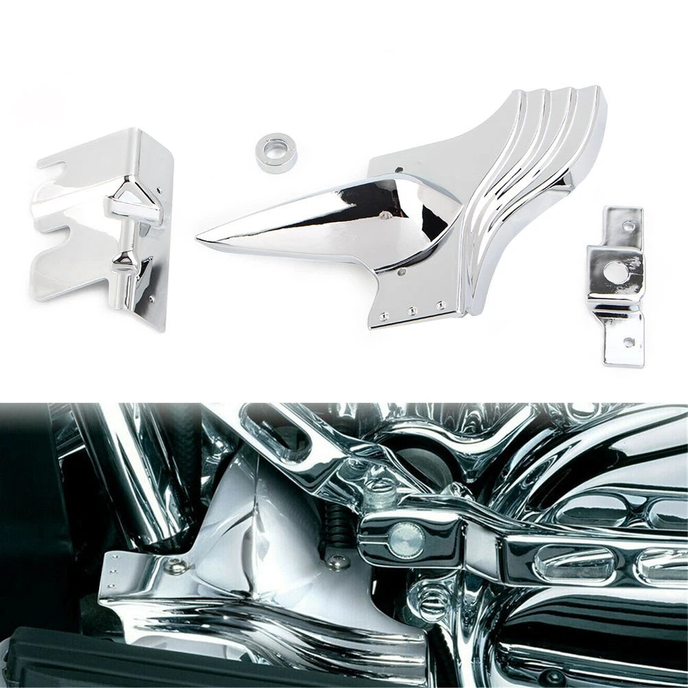 Chrome Lower Front Frame Cover for Harley Touring (1991–2020)