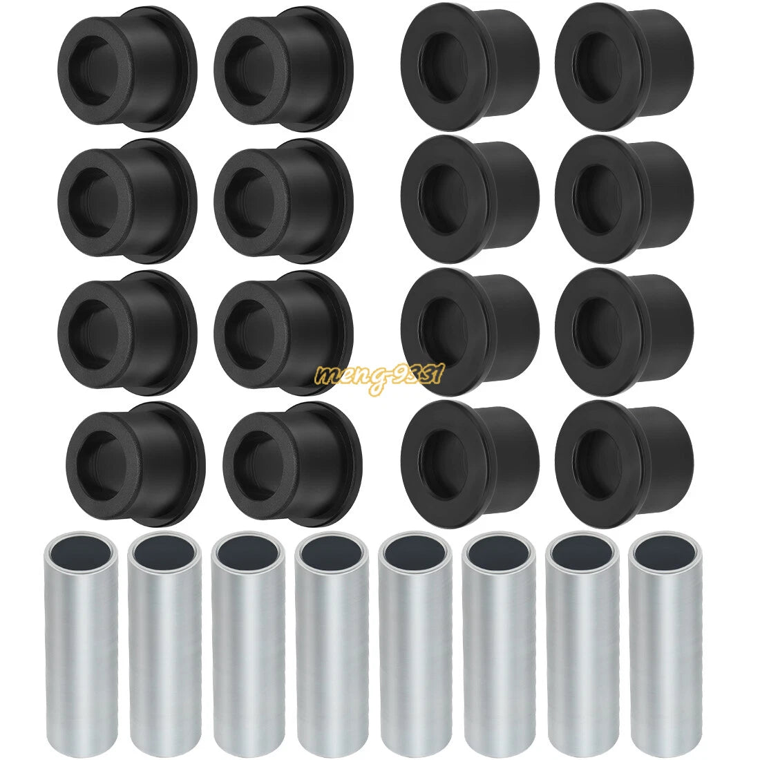 Upper Lower Full A-Arm Bushing for Honda Sportrax 300 TRX300EX TRX300X (1993–2009)