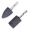 2X Hexagonal Shank Grinding Wheel Sharpening Head for Portable Drill