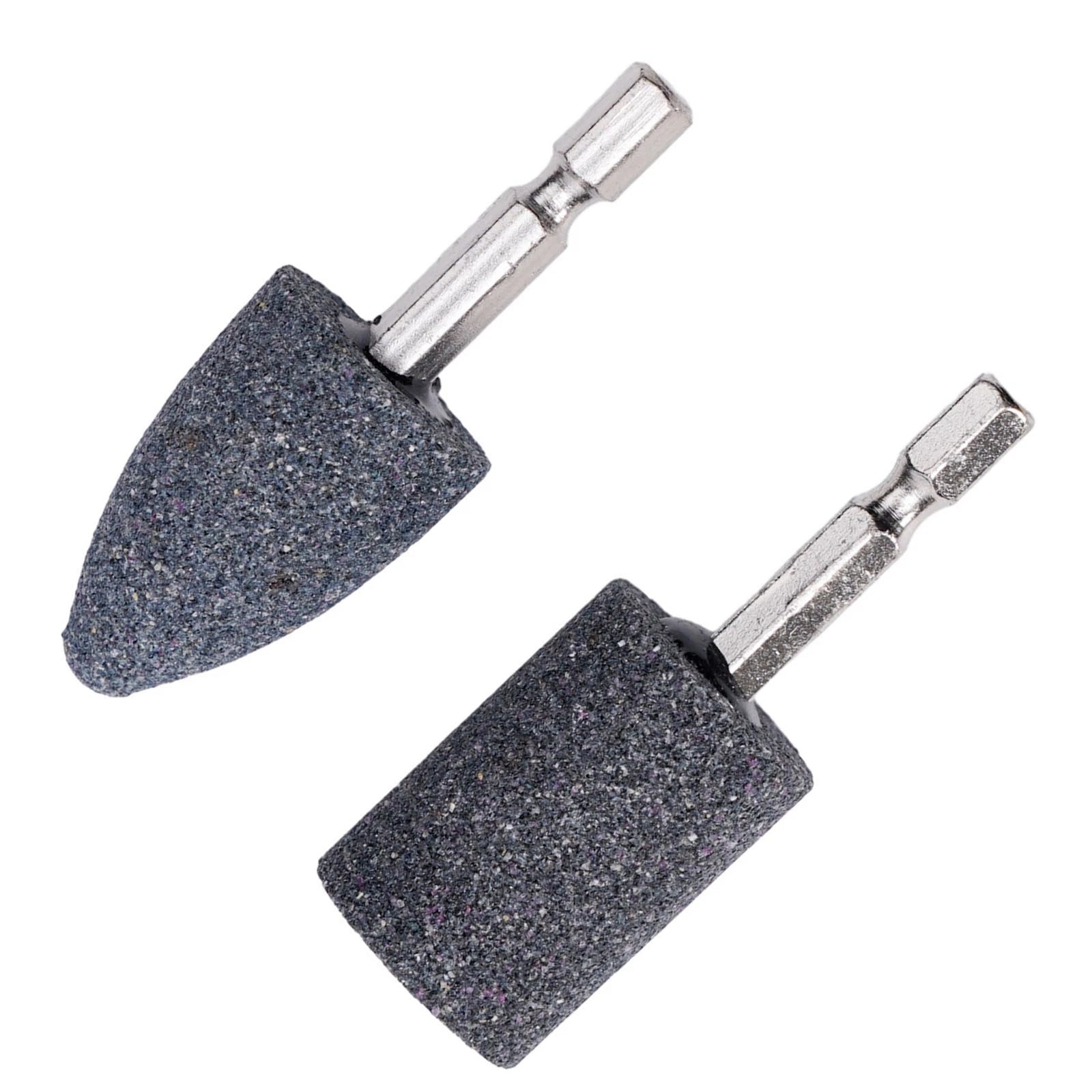 2X Hexagonal Shank Grinding Wheel Sharpening Head for Portable Drill