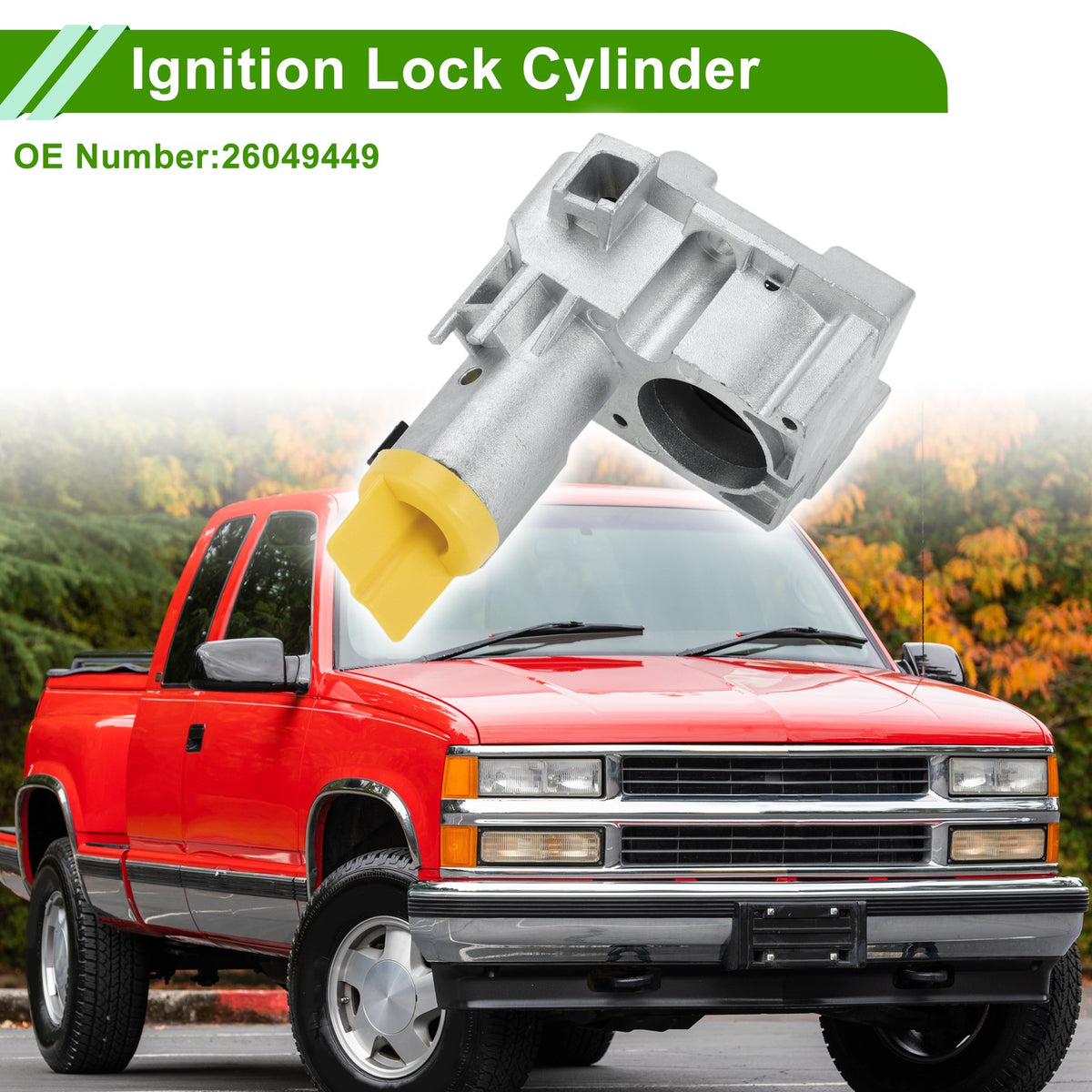 Ignition Lock Cylinder for Chevrolet C1500 Suburban 1998–1999 Replacement
