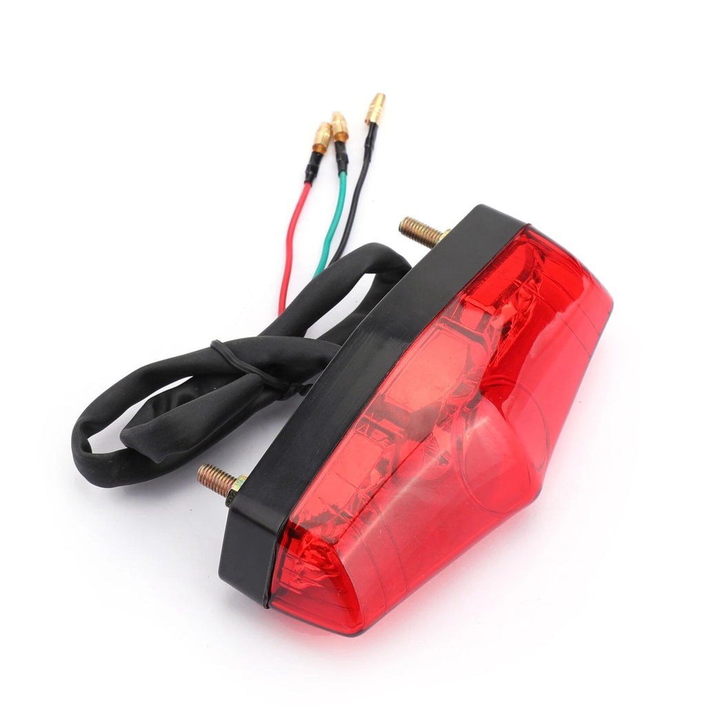 LED Brake Stop Running Rear Tail Light for Universal Motorcycle (12V)