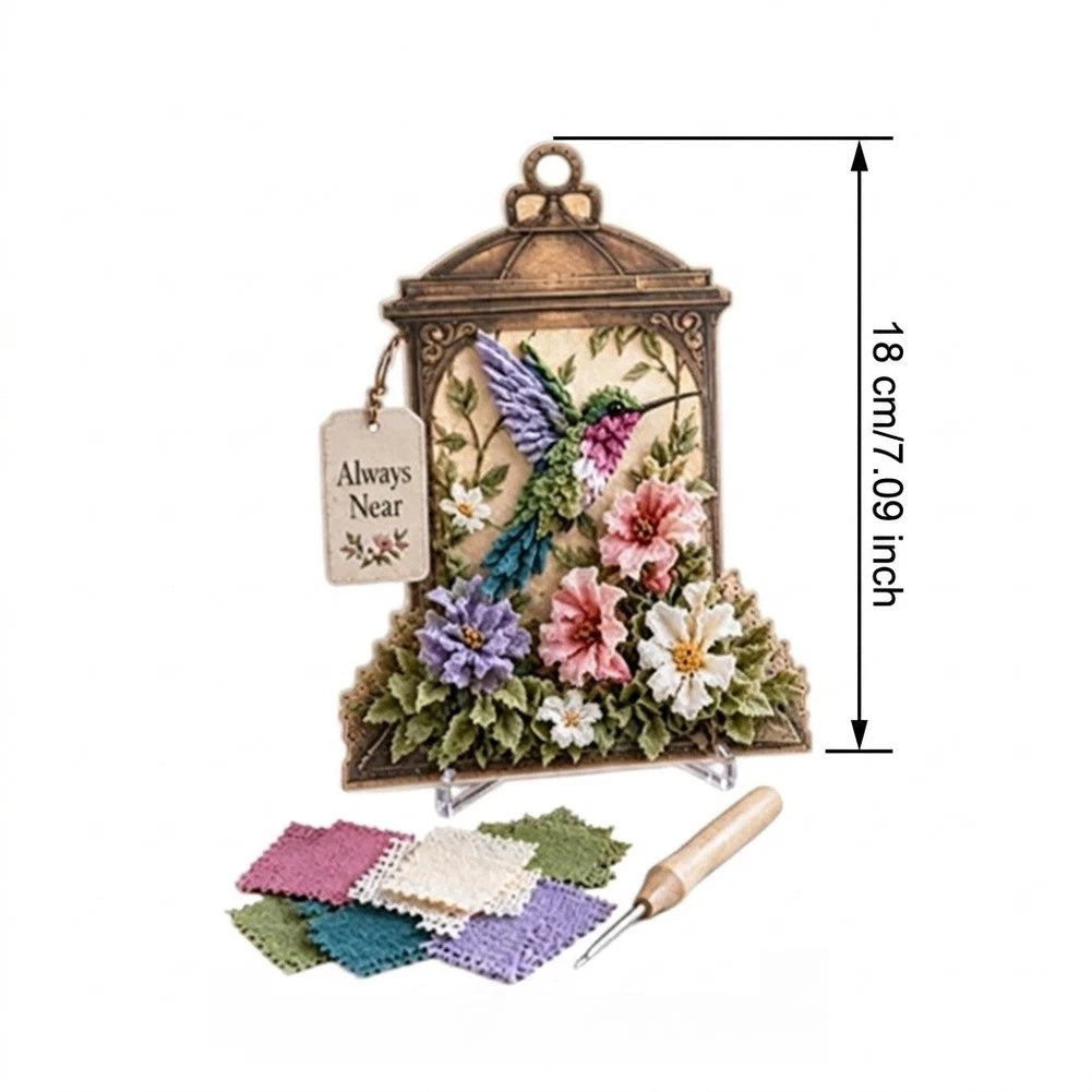 3D Fabric Poking Lantern Kit for Party Home Decor (18cm)