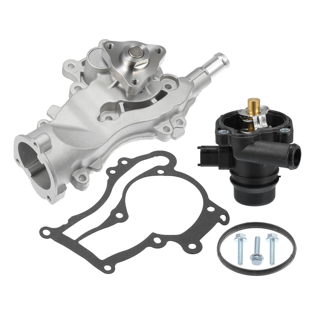 Engine Water Pump Thermostat Housing Replacement for Chevy Cruze Sonic (2011–2019)