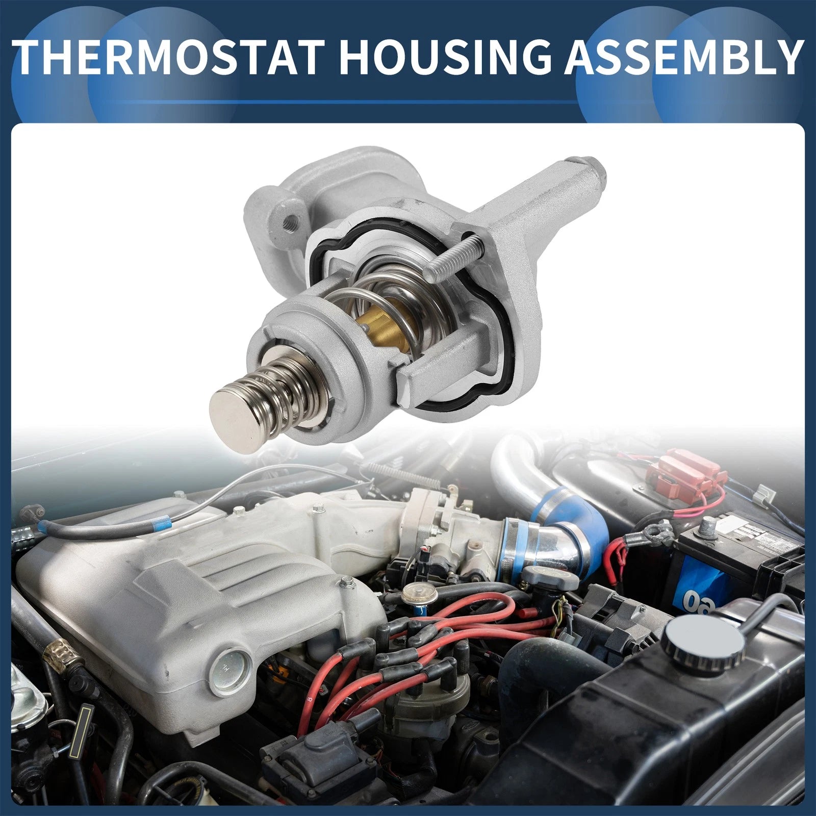 Engine Coolant Thermostat Housing Assembly for Chevrolet Camaro (2016–2022)