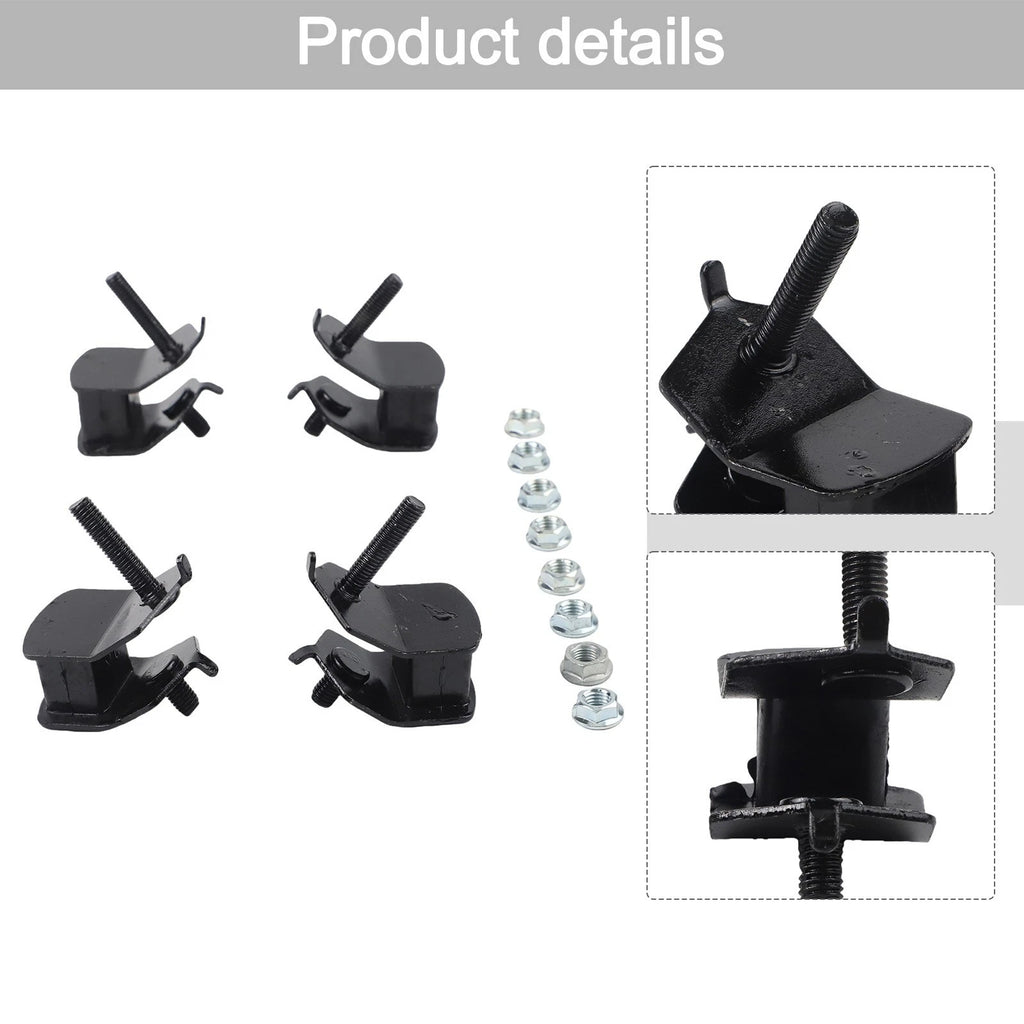 Rubber Bracket Set for Honda Generator (AntiVibration, Noise Reduction)