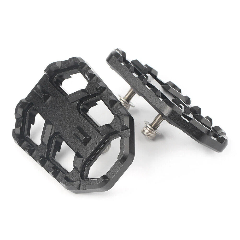 Black Wide Foot Pegs for Kawasaki Versys-X300 (2017–2018), Versys 650, 1000