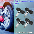 TPMS Tire Pressure Sensors 4 Pack 433MHz Replacement for Volkswagen CC (2012–2017)