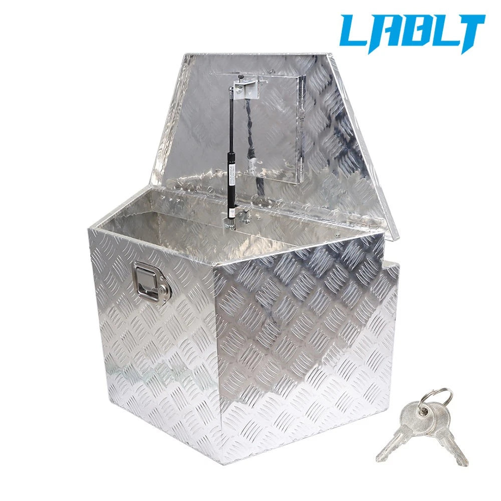 Heavy Duty Aluminum Tread Tool Box 29" x 15" x 18" for Truck Trailer