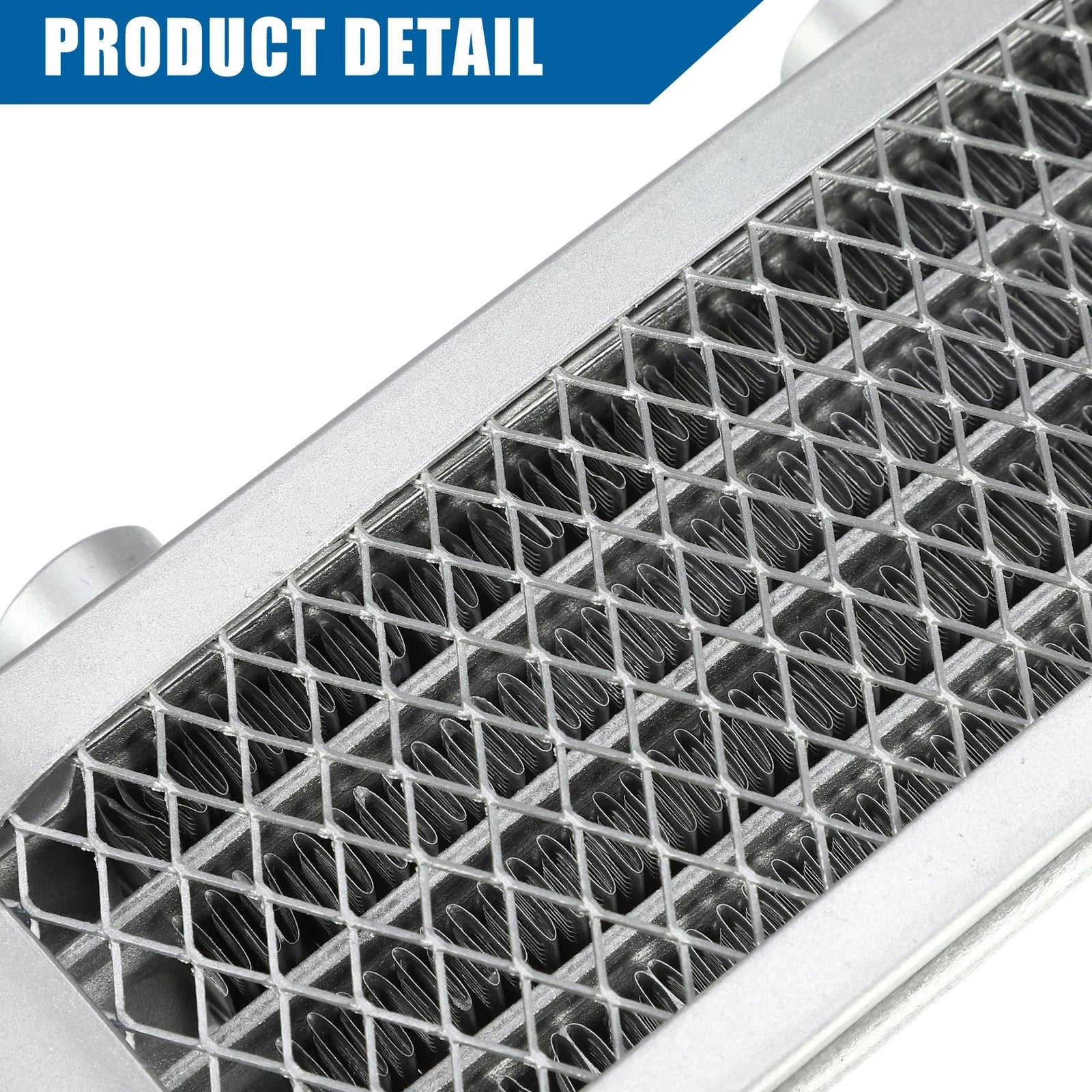 Engine Oil Cooler Radiator Kit Universal Silver Tone for Monkey Bike (2005–2018)