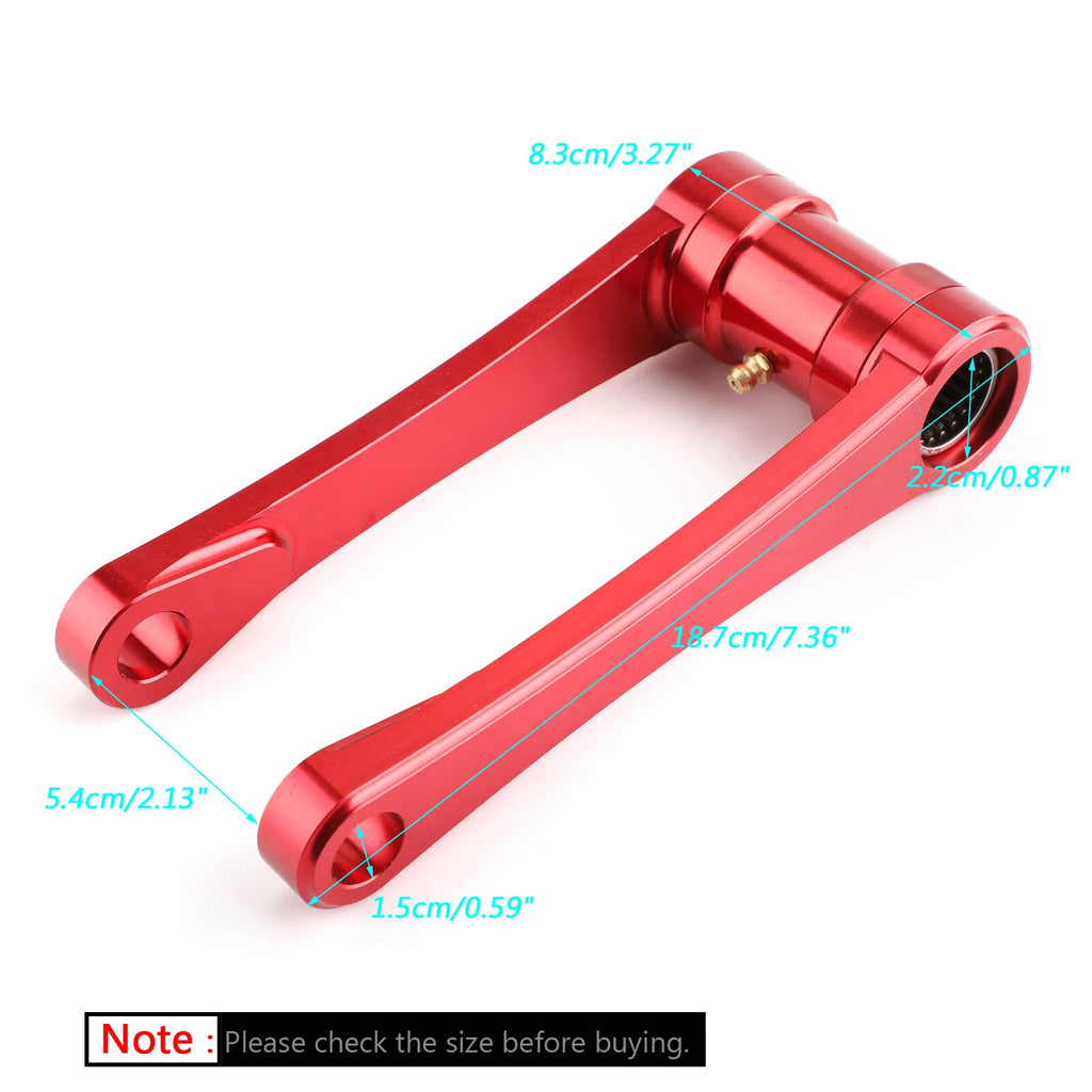 CNC Lowering Link for KTM 125 150 250 SX 150 250 300 XC XC-F SXF (Red)