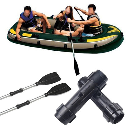 2X Paddle Connector for Kayaking Oars - Quick Release Joint