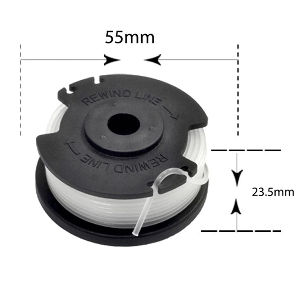 6 Replacement Spools for Hyper Tough String Trimmers (16 ft Length)