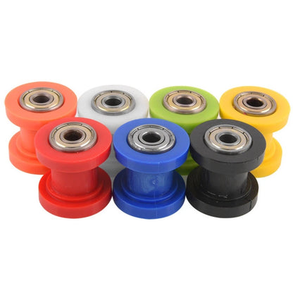 8mm 10mm Chain Roller Slider Tensioner Adjuster Pulley Wheel