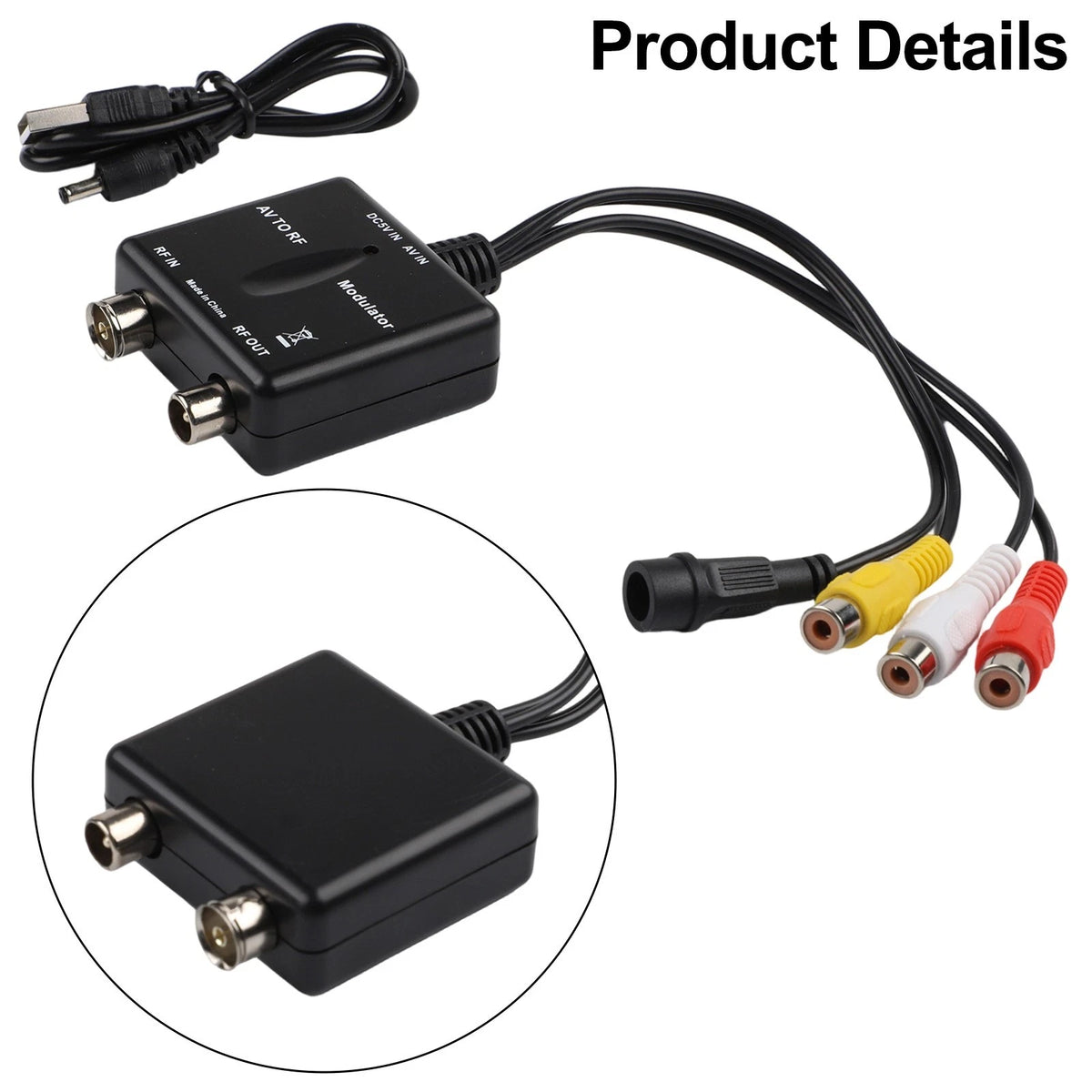 AV to RF Modulator M03 for Automotive
