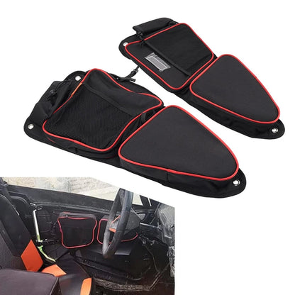 Front Side Door Bag with Knee Pad for Polaris RZR XP 4 1000 (2014–2021)