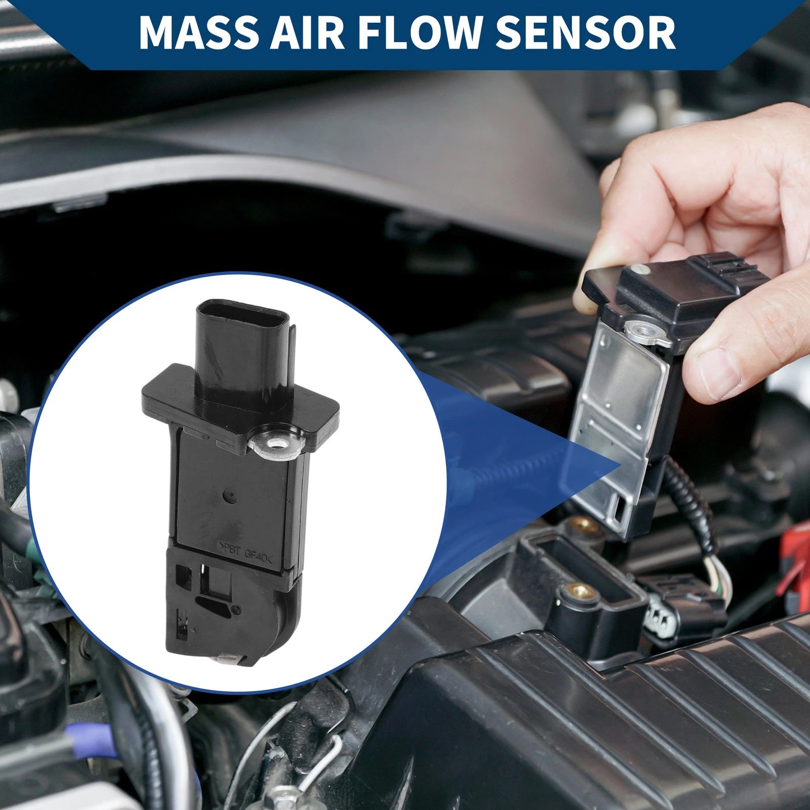 Mass Air Flow Sensor No.J1BA12B579A for Ford Ranger (2016–2020)