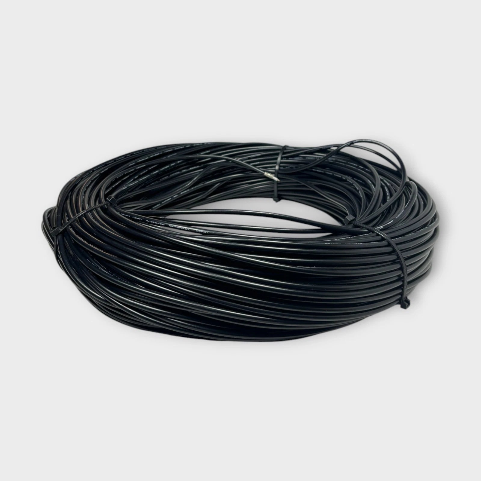 Tram RG-58A/U Coax Cable for Tramflex (470ft, Tinned Copper, 98% Shield)