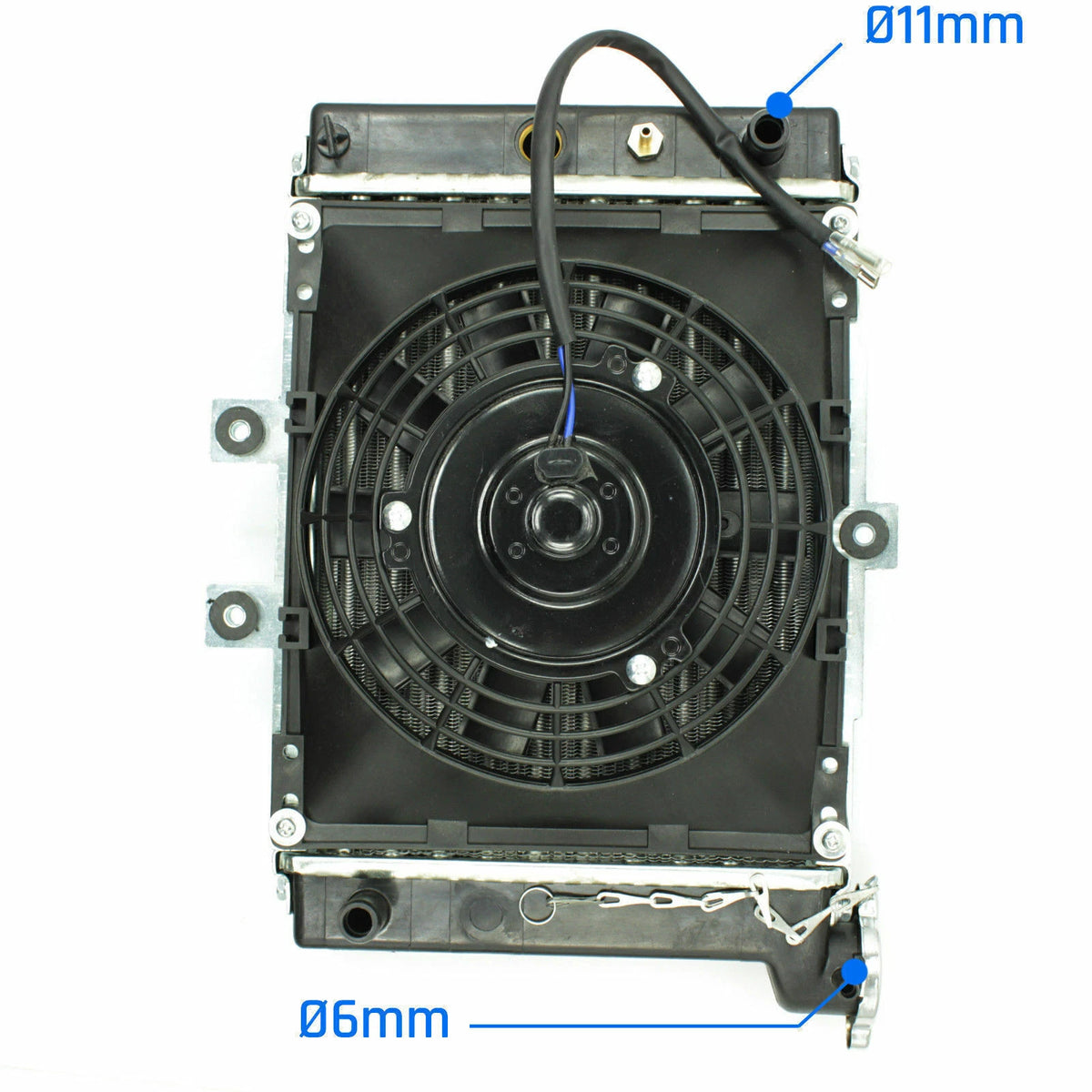 Engine Radiator + Cooling Fan for ATV Quad Bike Buggy (200cc, 30cc)