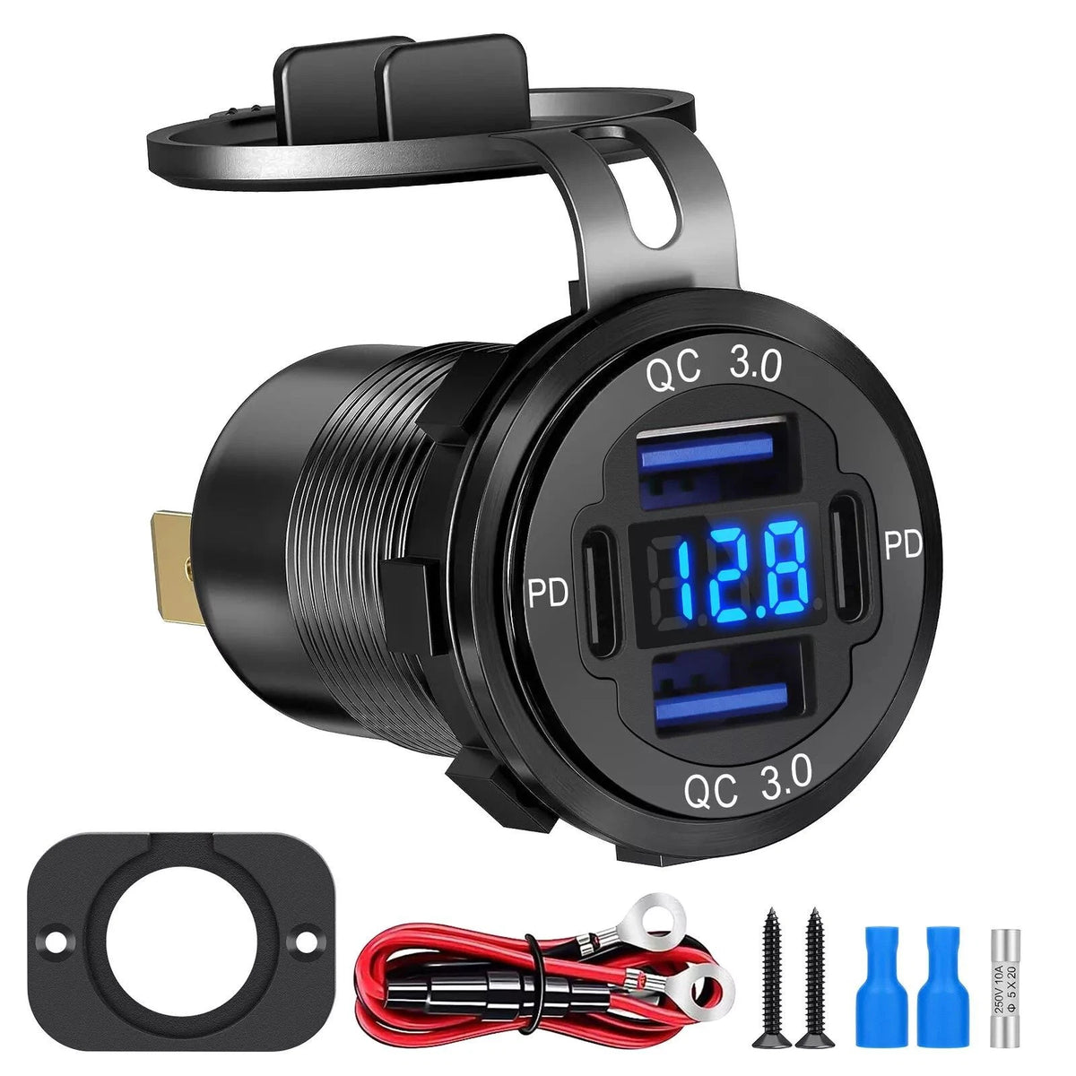 12-24V Fast Car Charger for Multiple Devices