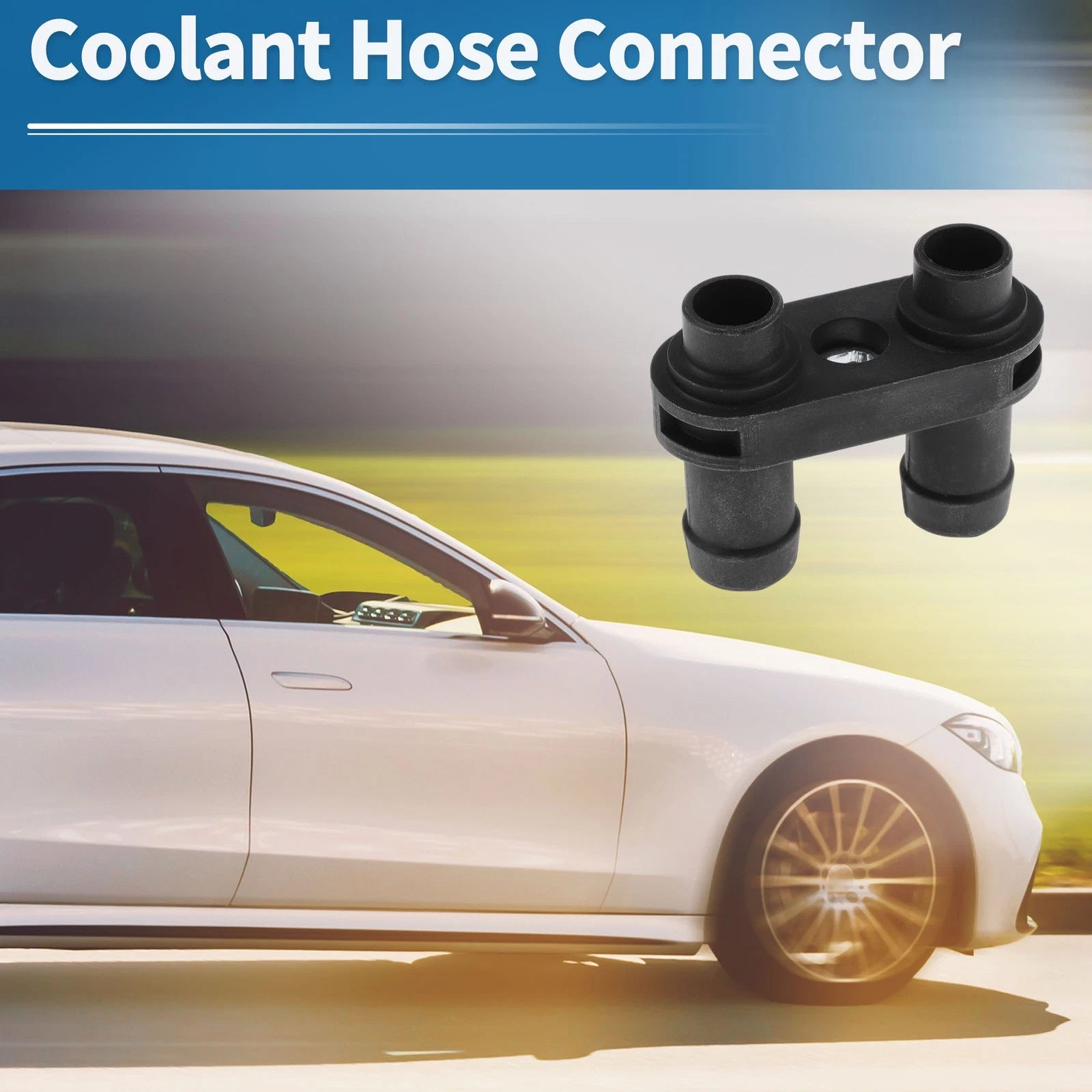 Engine Coolant Hose Connector OEM Replacement for VW Vento 2014–2022
