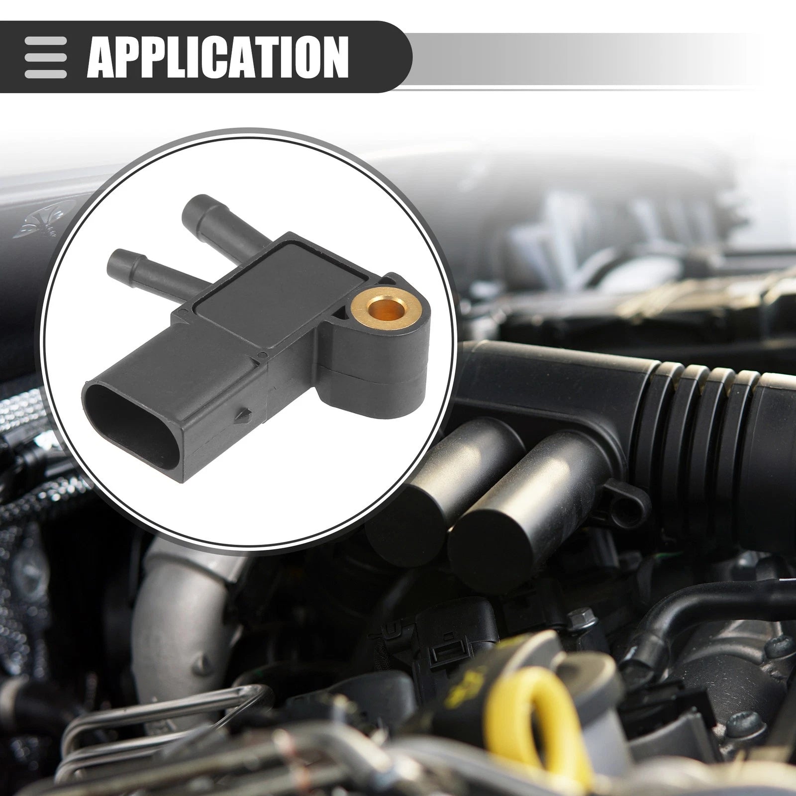Manifold Air Pressure Sensor for Mercedes-Benz GLK250 (2013–2015) OEM Replacement