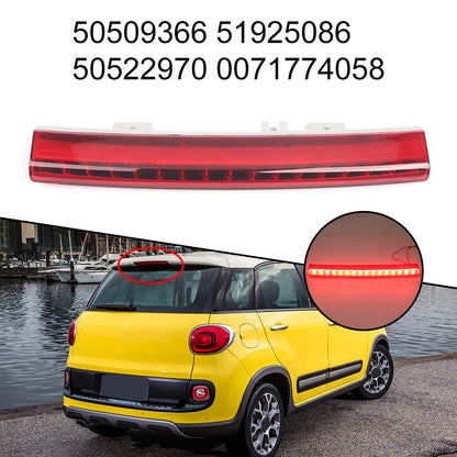 High Mount Third Stop Light for FIAT 500L (2012–2018) Red 12V