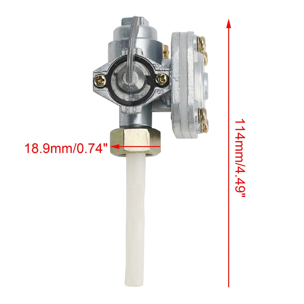 Gas Tank Fuel Cock Valve Petcock for Yamaha U5 Step Thru (1965–1969)