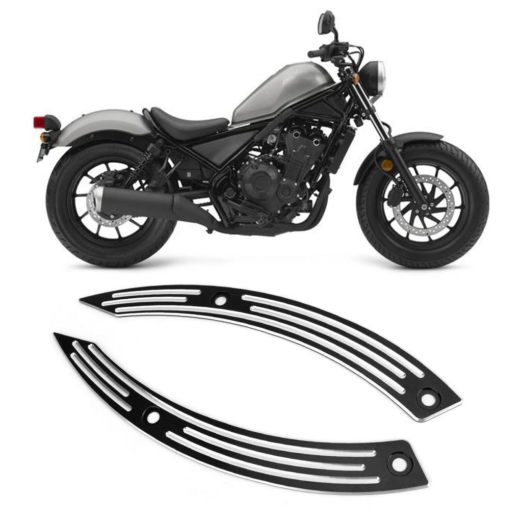 Rear Fender Cover Trim Plate for Honda Rebel CMX500 CMX300 (2017–2020) Black T9