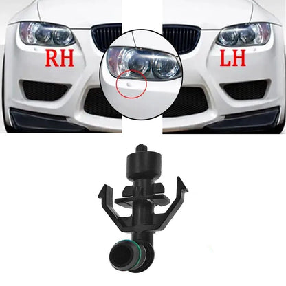 Set of 2 Headlight Washer Nozzle Jets 61678044541 for BMW 3 E90 E92 E93