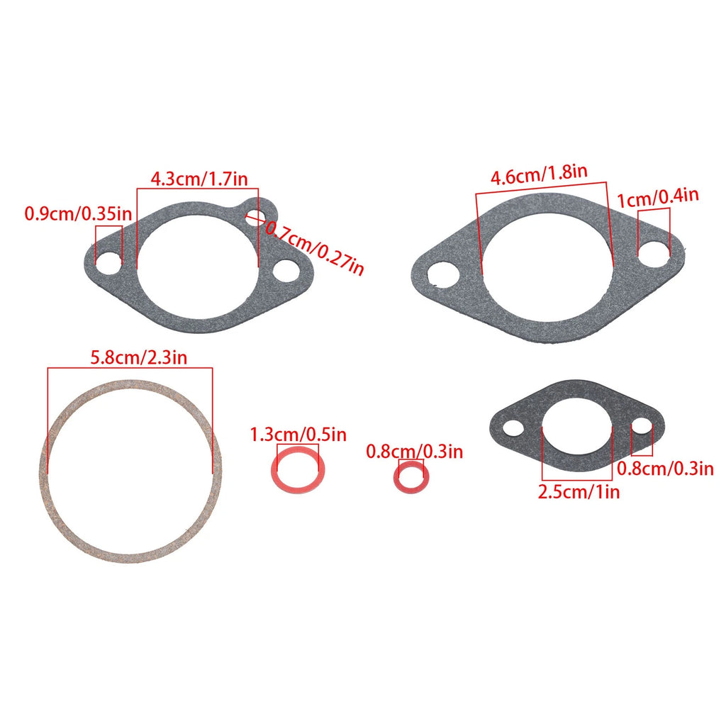 4Pcs Carb Kit for Chrysler Force Outboard 9.9-150 HP
