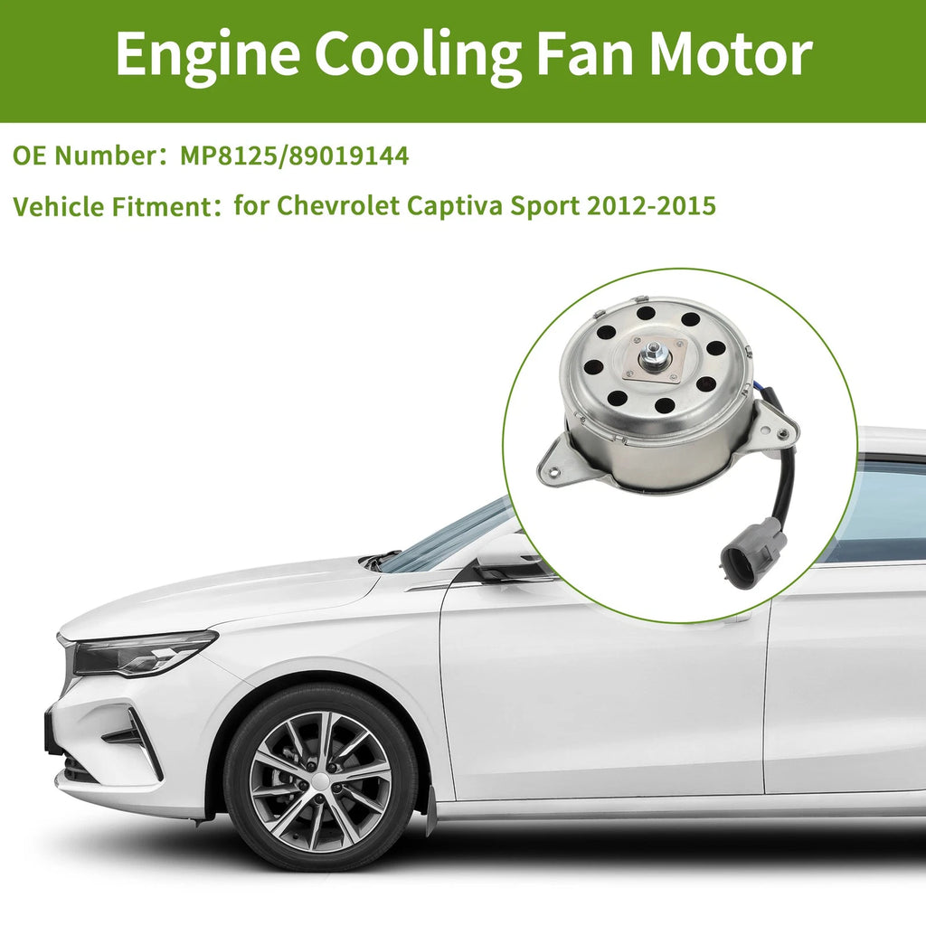 Radiator Fan Motor Replacement for Chevrolet Captiva Sport (2012–2015)