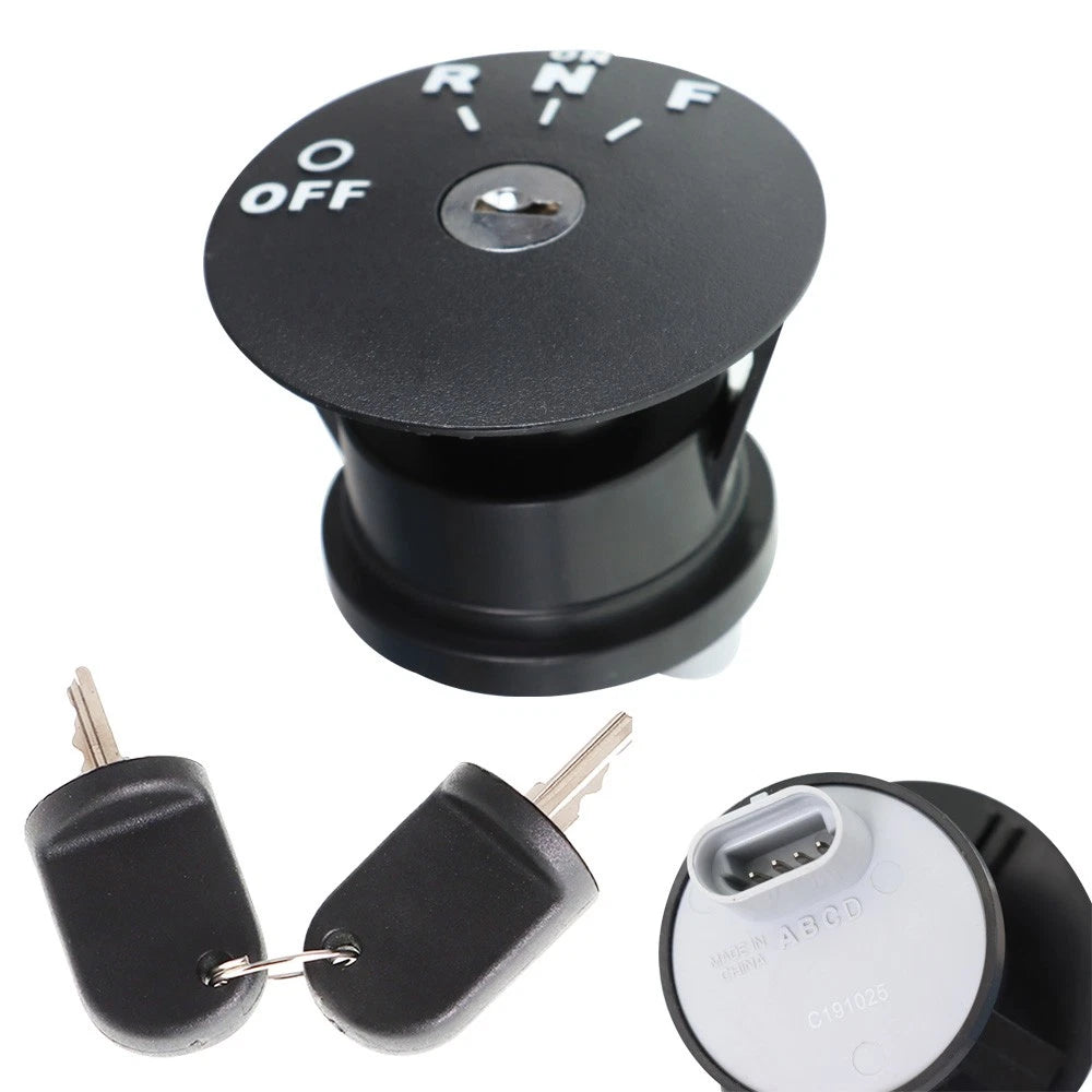 Ignition Key Switch Keys for EZGO RXV Electric Golf Cart (2008–Present)