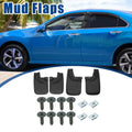 Mud Flaps Kit Front and Rear Splash Guards for Toyota Tacoma (2005–2015)