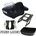 Trunk Backrest Pad Rack Mount Docking Kit for Harley Electra Glide (2014–Up)