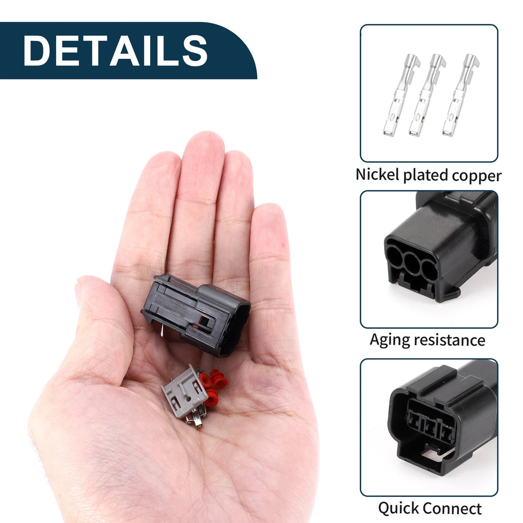 3 Pin Water Temperature Sensor Connector Plug for Kia