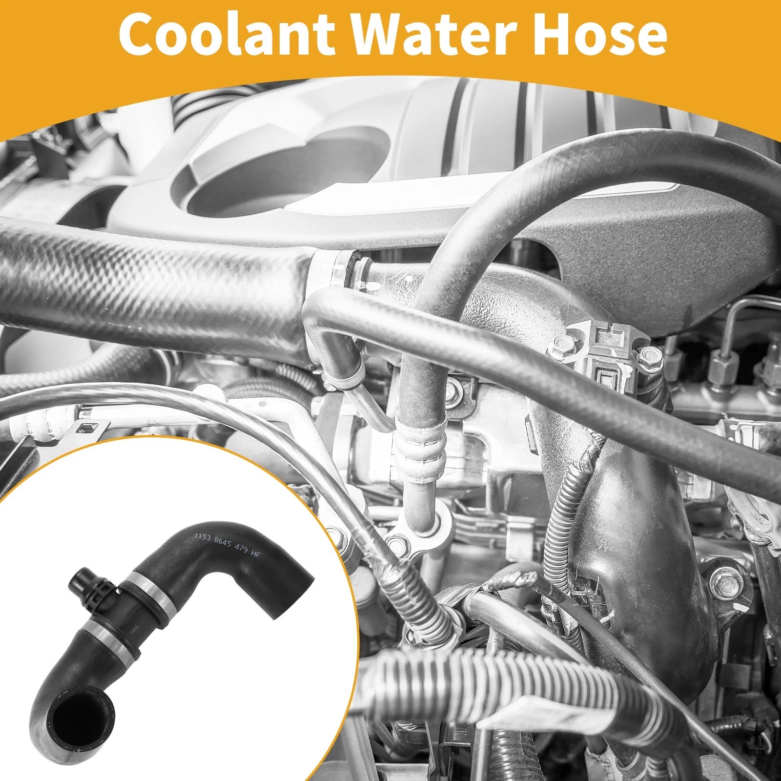 Coolant Water Hose Replacement for BMW X3 (2013–2017)