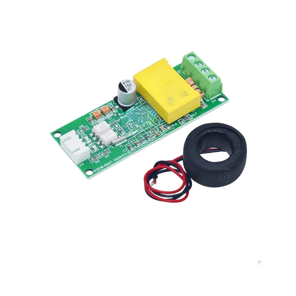 AC Current Voltage Meter 100A 80V 260V Power Monitoring Module