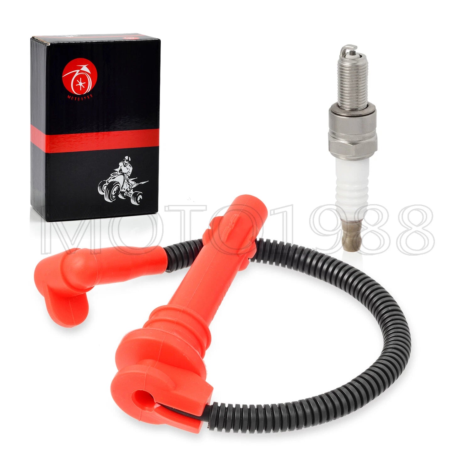 Ignition Coil Cap with Wire & Spark Plug for Polaris Sportsman 450 HO (2016–2017)