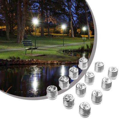 12X E26 E27 to E39 E40 Light Bulb Socket Adapter