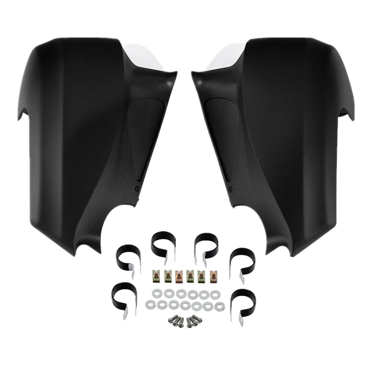 Matt Black Lower Vented Fairing for Indian Chieftain (2016–2018)