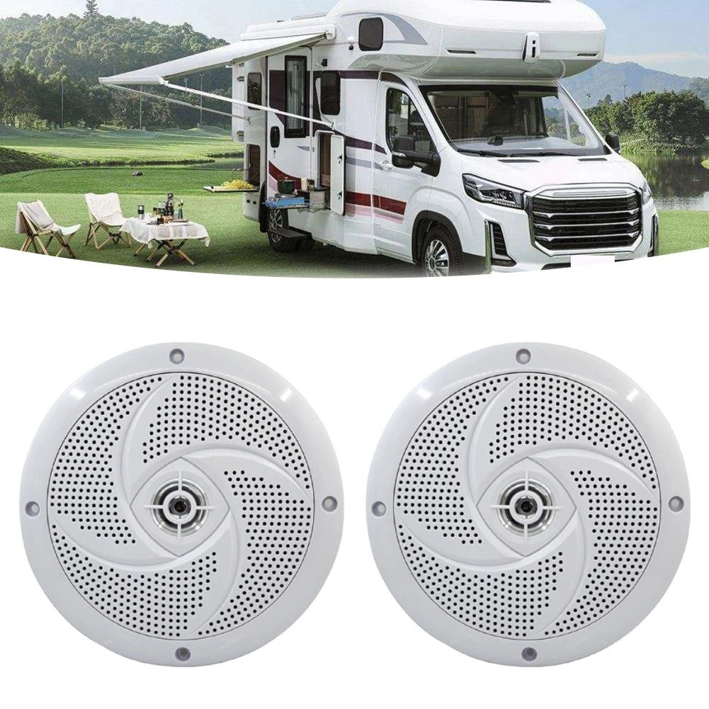 Compact RV Speaker for Outdoor Use (Water Resistant, Easy Installation)