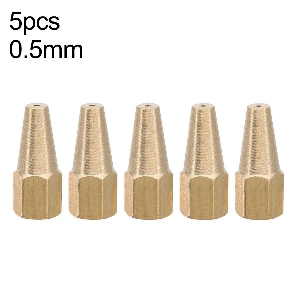 Set of 5 Acetylene Welding Nozzles H012 for Reliable Performance